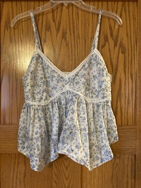 Hollister babydoll top size large